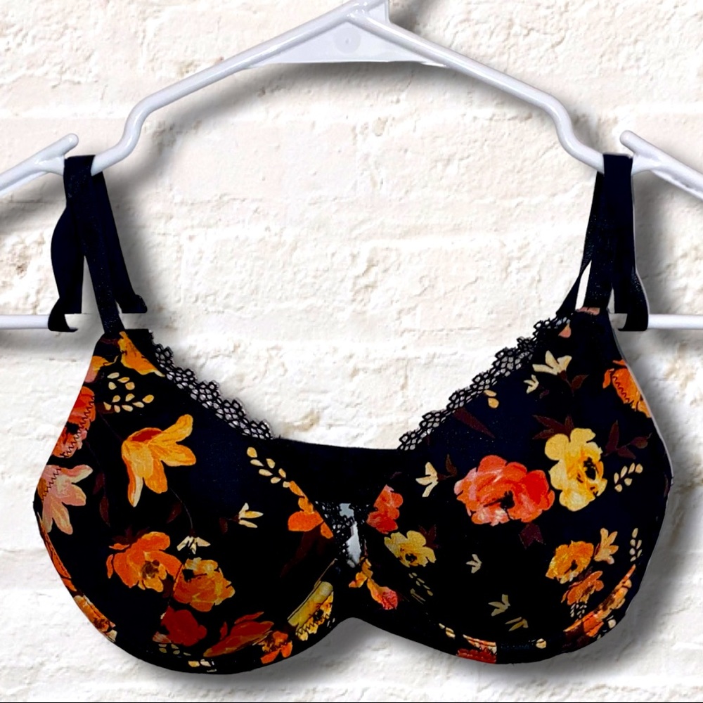 Floral Bra 32C